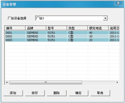 500A直流斷路器安秒特性測試儀廠站設(shè)備選擇添加完成界面