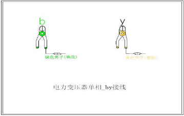 變壓器繞組變形測試儀電力變壓器單相_by接線圖