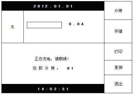 20A三通道直流電阻測(cè)試儀測(cè)量狀態(tài)