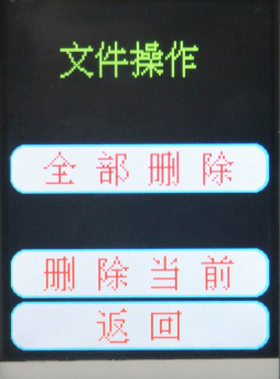 單相電能表現(xiàn)場校驗儀數(shù)據(jù)管理操作—記錄刪除界面