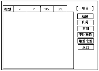 變頻互感器綜合測(cè)試儀各測(cè)試結(jié)果查詢界面