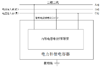 全自動電容電橋測試儀Y形聯(lián)接B相接線圖