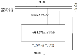 全自動電容電橋測試儀Yn形聯(lián)接C相接線圖